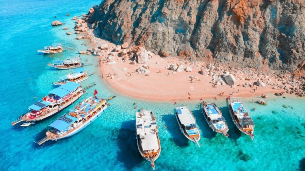 Suluada Island from Adrasan Bay